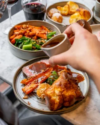 Sunday is coming… and we suggest you get your table sorted now. 👀

A proper Sunday roast, with plenty of good food and a few drinks. Bliss. 👌

Book ahead and make Sunday the best day of the week.